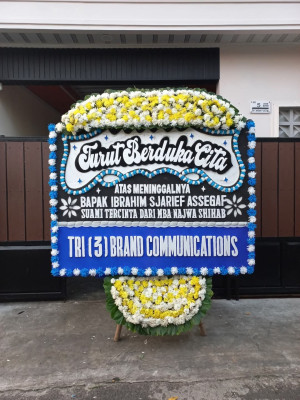 Papan Bunga Duka di Bintarajaya